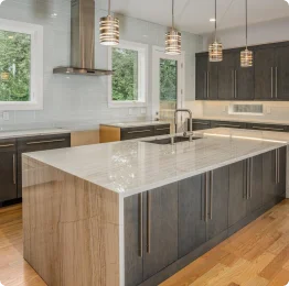 kitchen & floor remodeling