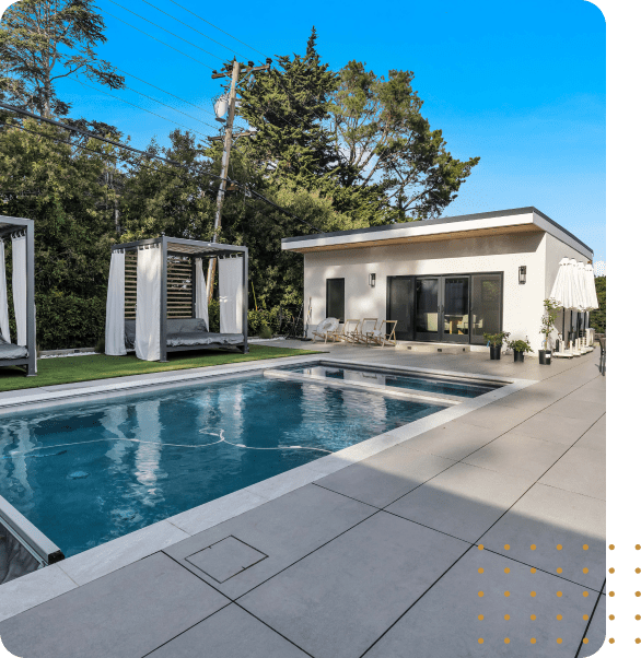 elegant pool
