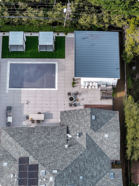 home top view