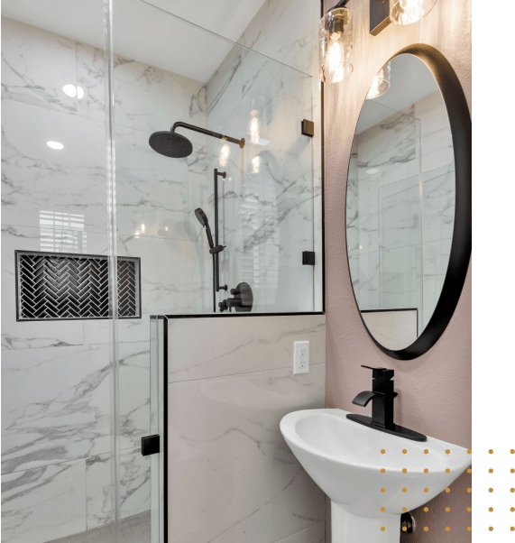 luxurious bathroom design