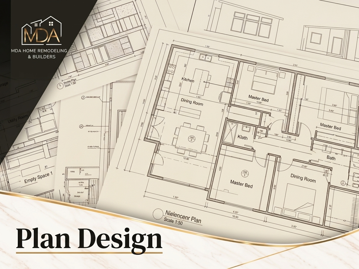Plan design by MDA Builders