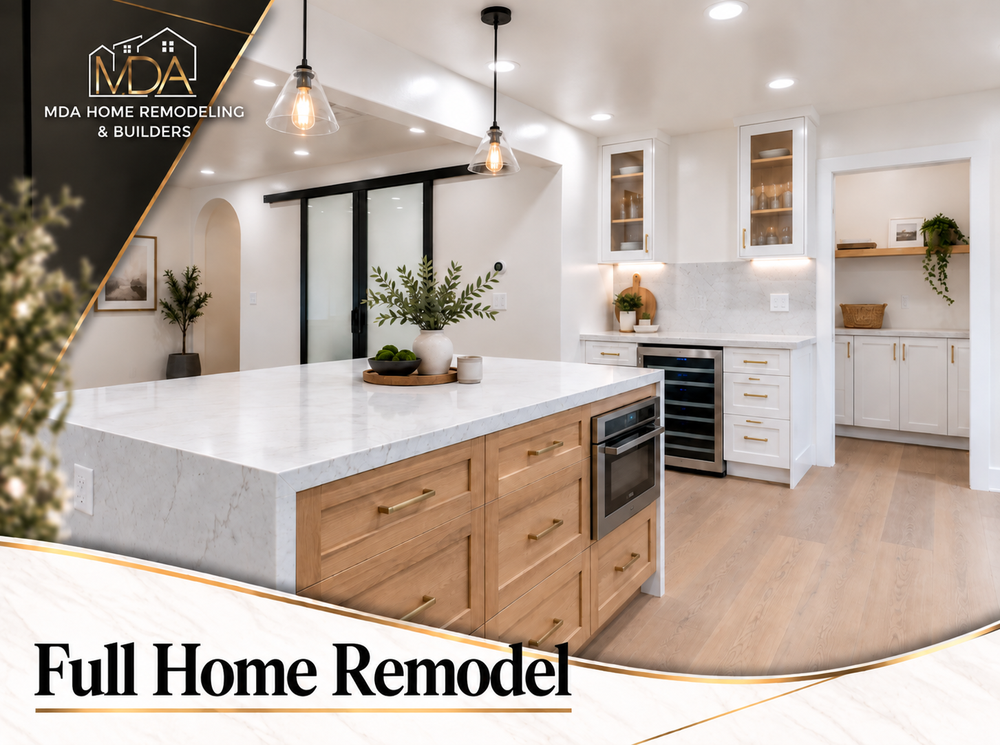 Home remodeling by MDA Builders